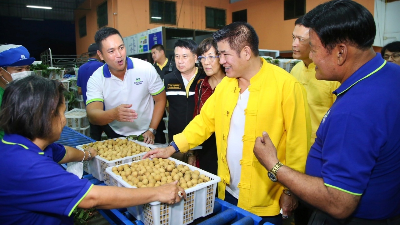 รมว.ธรรมนัส หนุนเกษตรกรเชียงใหม่ผลิตลำไยอย่างมีคุณภาพ รองรับตลาดในและนอกประเทศ