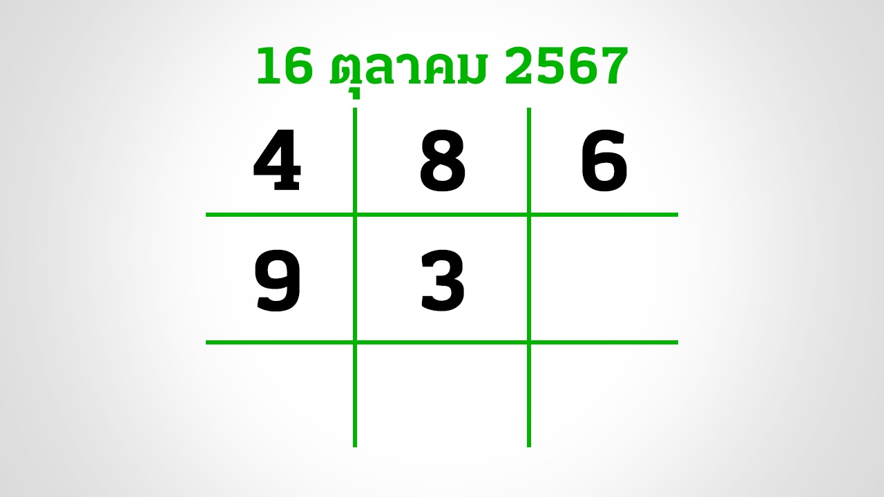 อีก 3 วันหวยออก งวดนี้กองสลากยังไม่สัญจร อย่าลืมส่อง "เลขเด็ดงวดนี้" 16/10/67