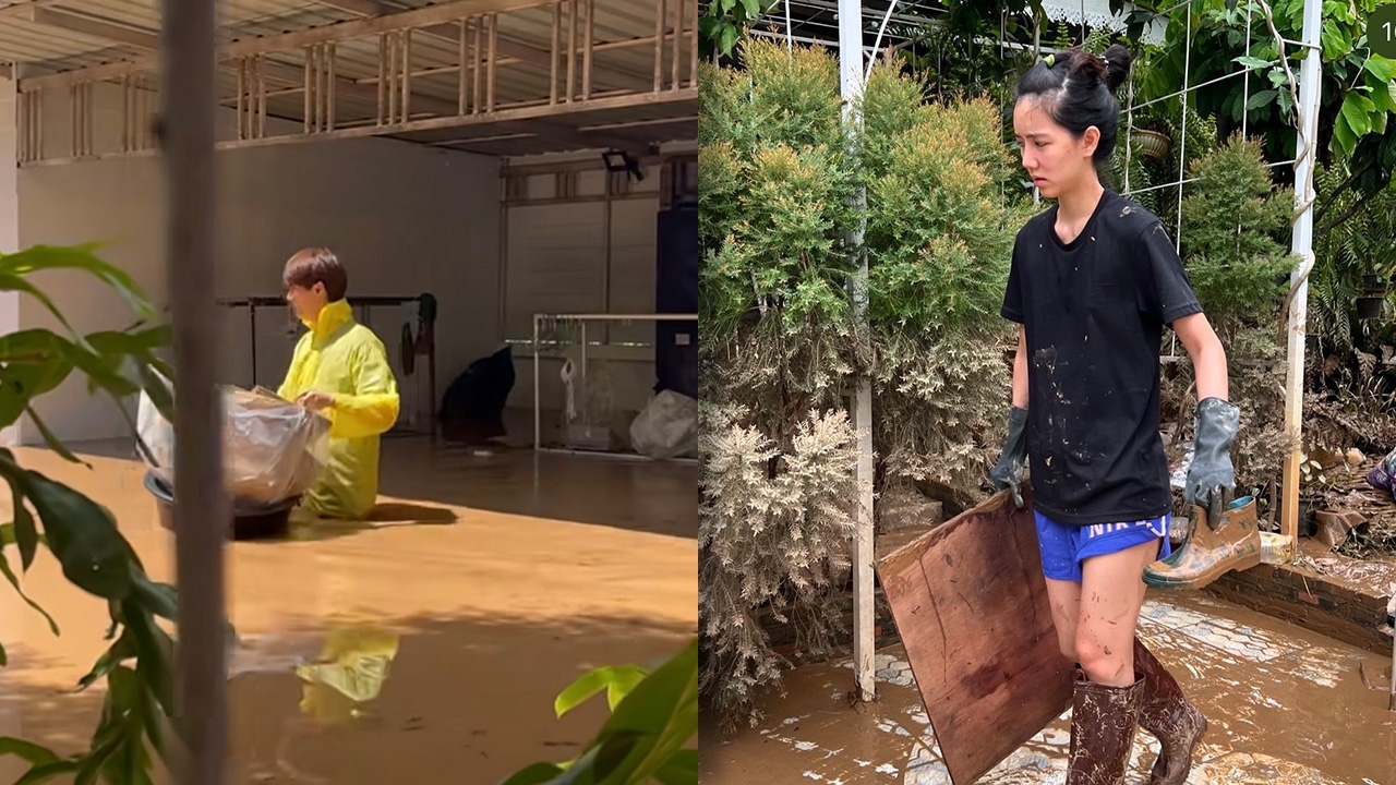 เปิดสภาพบ้าน ริชชี่ อรเณศ หลังเจอน้ำท่วมสูง สาหัสมาก เห็นแล้วอึ้งไปเลย