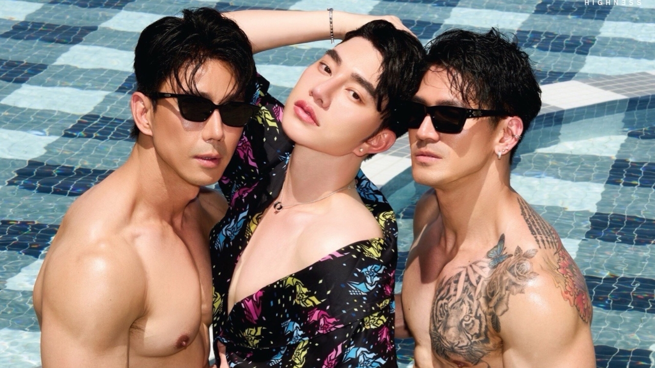 ปล่อยภาพสุดปัง น้องฉัตร ควง กำปั้น กวินพนธ์-เต้ นันทศัย ถ่ายแบบลุคนี้หล่อตะโกน