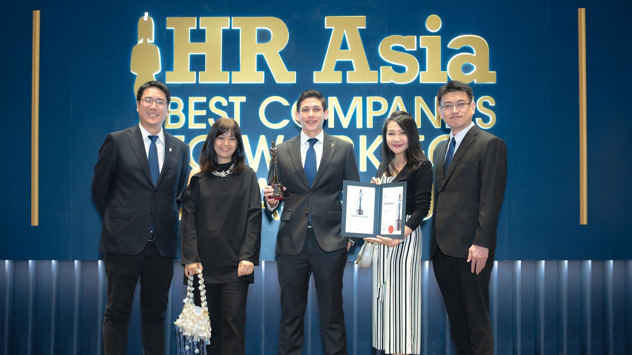 กลุ่มบุญรอดฯ คว้ารางวัล HR ASIA หนึ่งในองค์กรที่น่าร่วมงานของเอเชีย ต่อเนื่อง 4 ปี