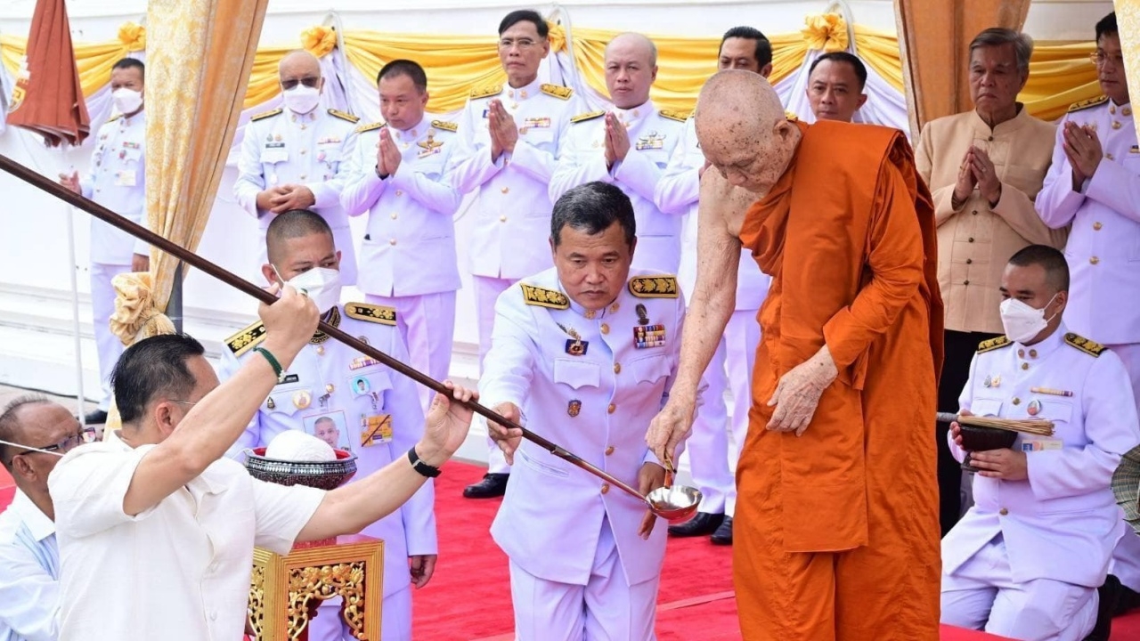 พิธีเททองพระอนุสาวรีย์เจ้าฟ้ากัลยาณิวัฒนา ที่เชียงราย