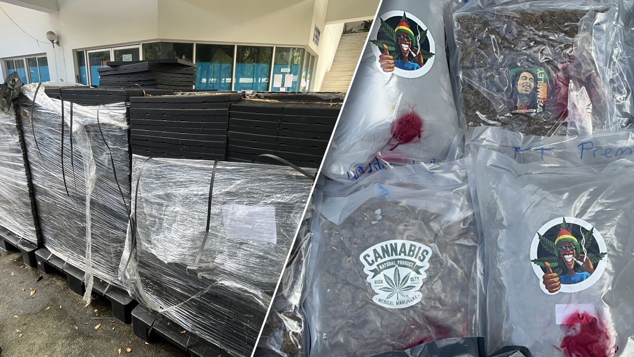 Laem Chabang Customs seizes over 1.4 tons of hidden cannabis