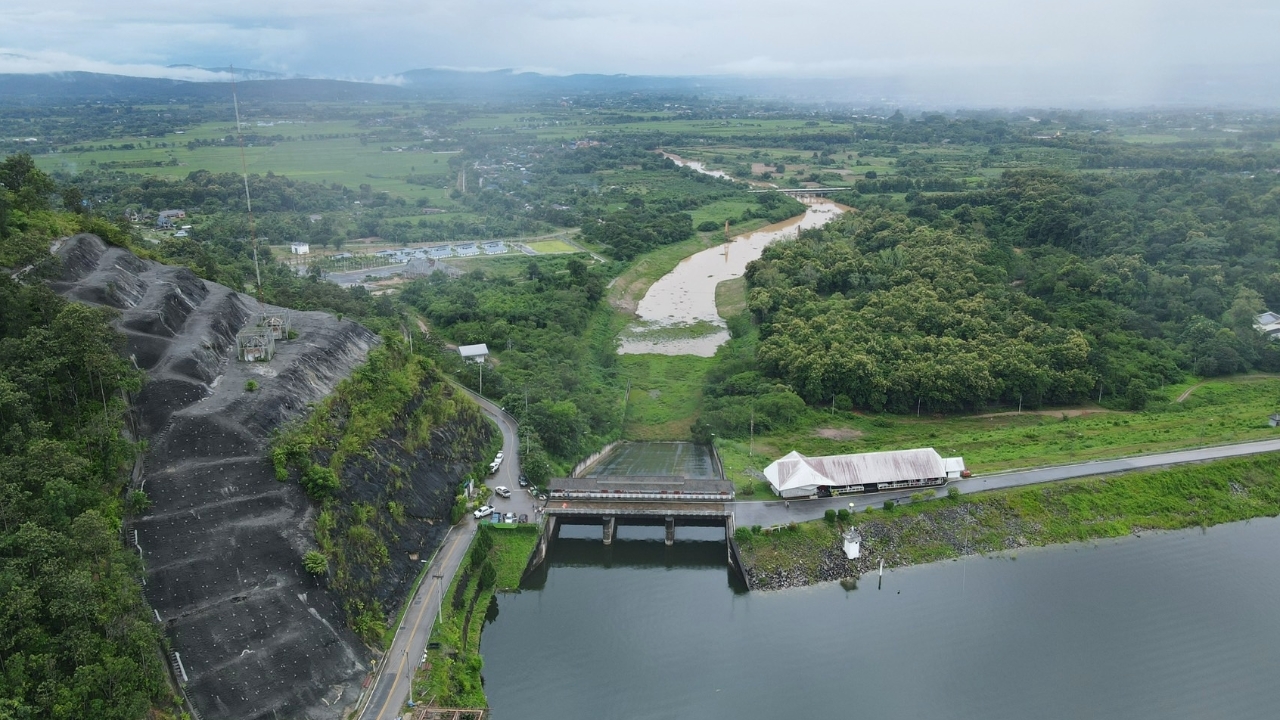 Mother Ngat Dam likely to overflow, threatening Chiang Mai regions