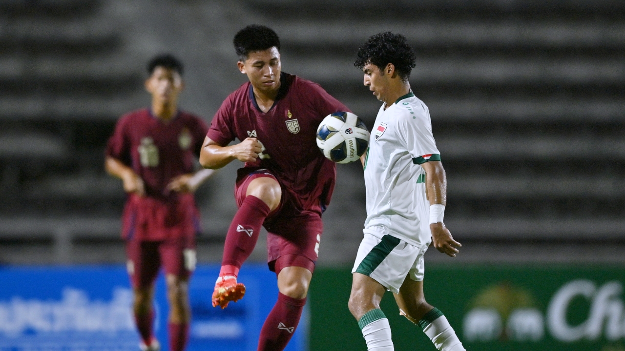 เวบสลอตแท ยังไม่จบ "ทีมชาติไทย U20" พ่ายอิรัก หวุดหวิด ยังมีลุ้นเข้ารอบสุดท้าย เอเชียนคัพ 2025