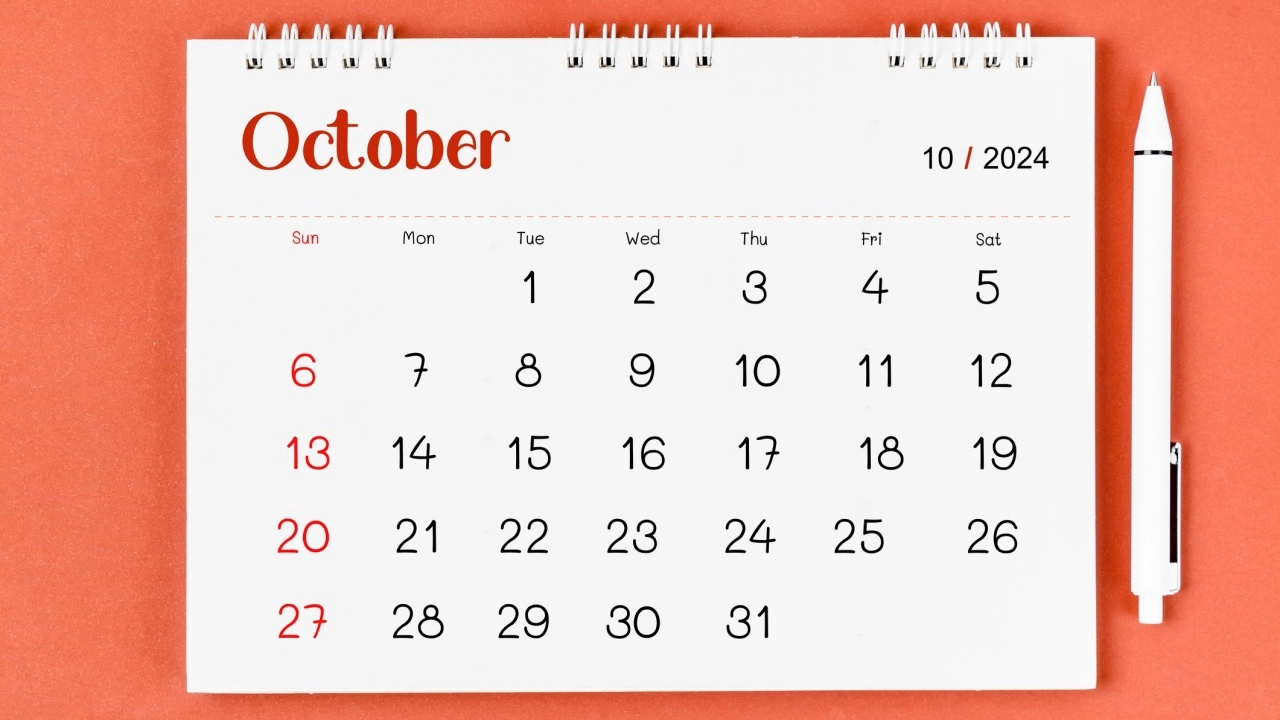 .วันหยุดเดือนตุลาคม 2567 วันหยุดราชการ วันหยุดธนาคาร เช็กเลยหยุดวันไหนบ้าง.