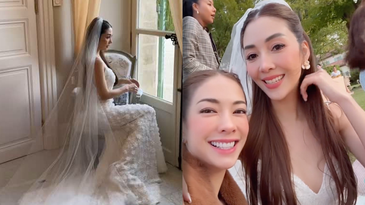 ส่องความสวยปัง วุ้นเส้น วิริฒิพา ในชุดเจ้าสาว สวยหวานออร่าจับสุดๆ