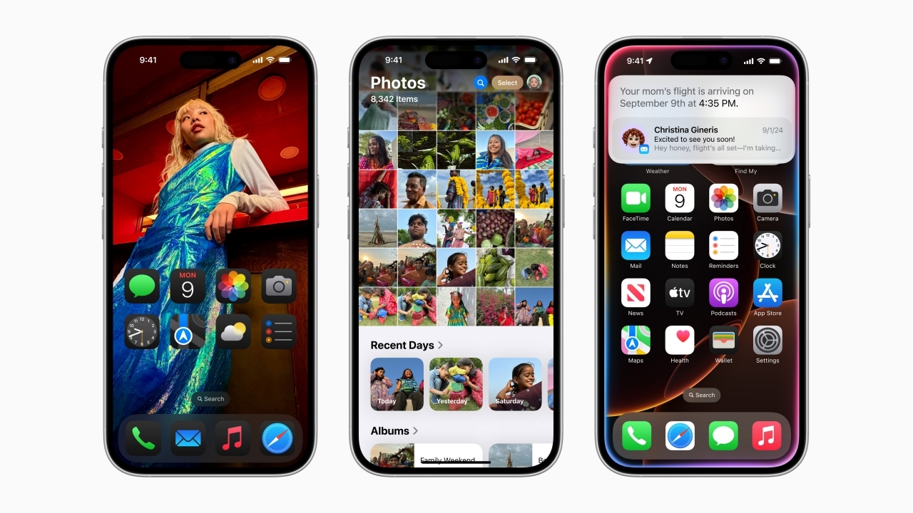 Apple ปล่อยอัปเดต iOS 18, iPadOS 18, macOS Sequoia, watchOS 11 ให้กับผู้ใช้งานทุกคน