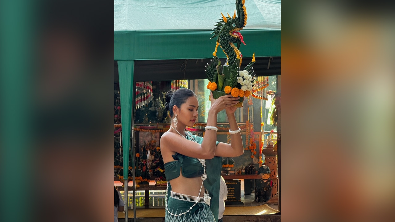 อาย กัญญาลักษณ์ ทำตามสัญญา กลับมาหาปู่อือลือนาคราช รำให้ดูหลังชีวิตดึขึ้น 