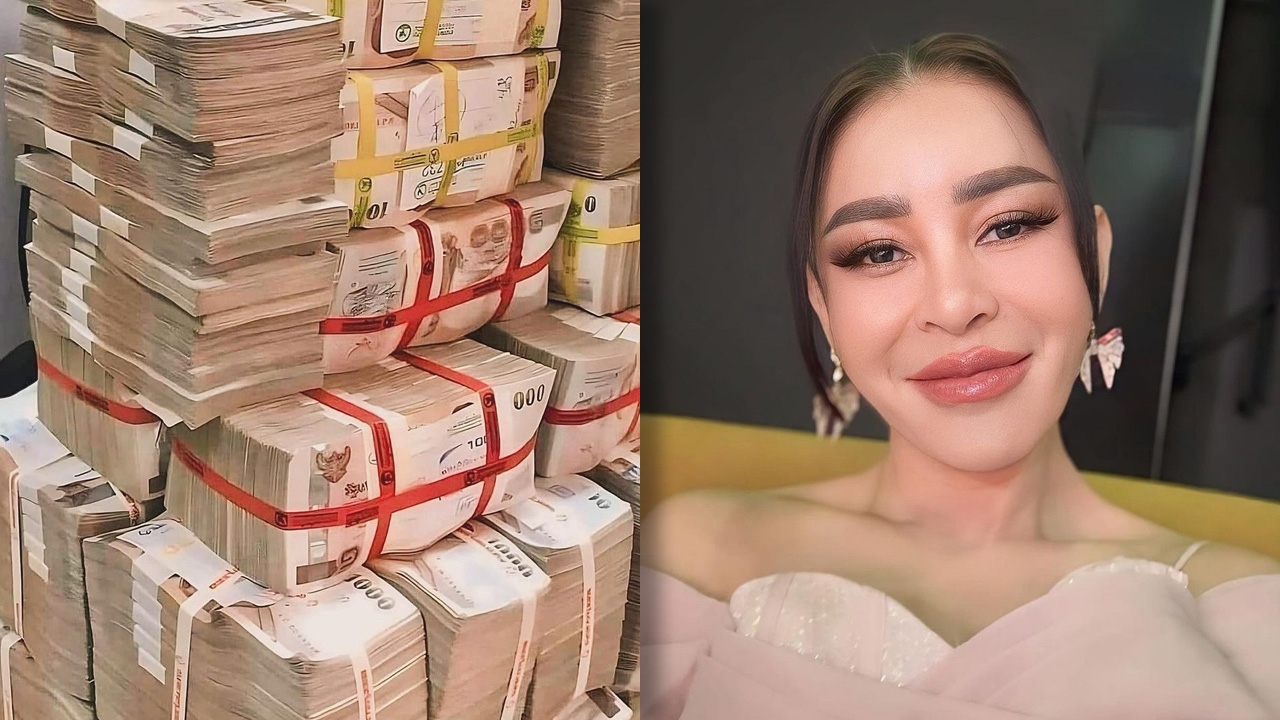 เป็กกี้ ศรีธัญญา ทำชาวเน็ตตาลุกวาว หลังโพสต์รูปเงินกองใหญ่ แต่ห้ามยืม