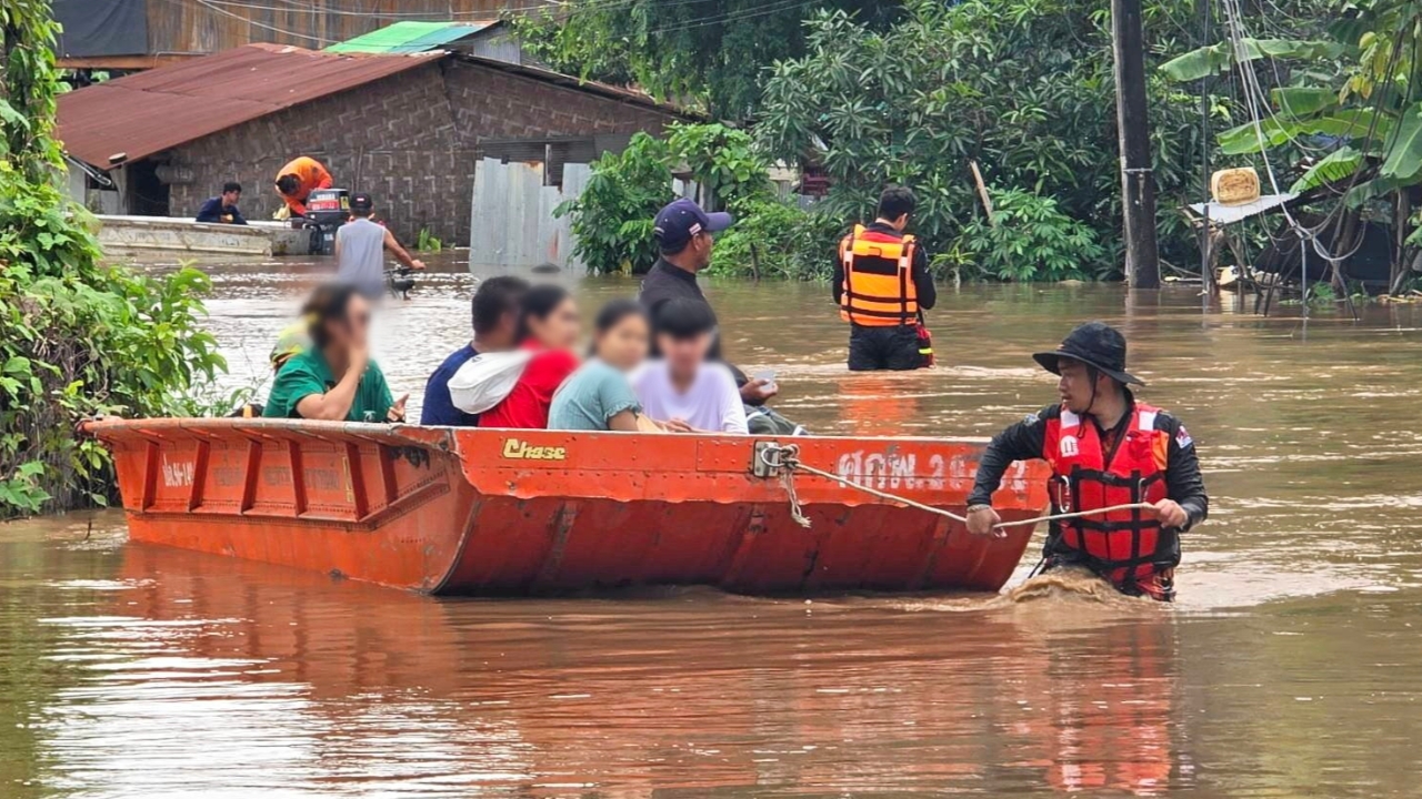 รวมช่องทางบริจาค-จุดพักพิง ช่วยเหลือผู้ประสบภัยน้ำท่วมแม่สาย จ.เชียงราย