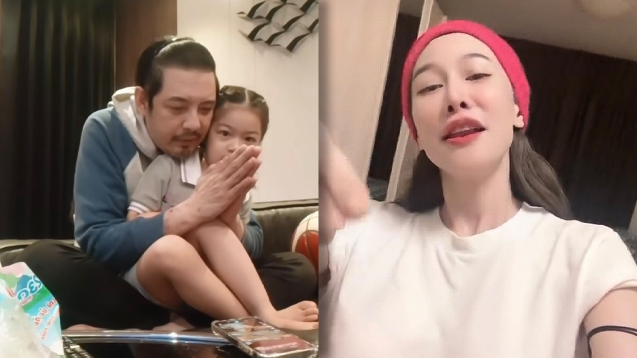 หนุ่ม ศรราม ว่ายังไง? กุ้งพลอย โพสต์แหกยับ จ้างพี่เลี้ยงไม่เช็กประวัติ