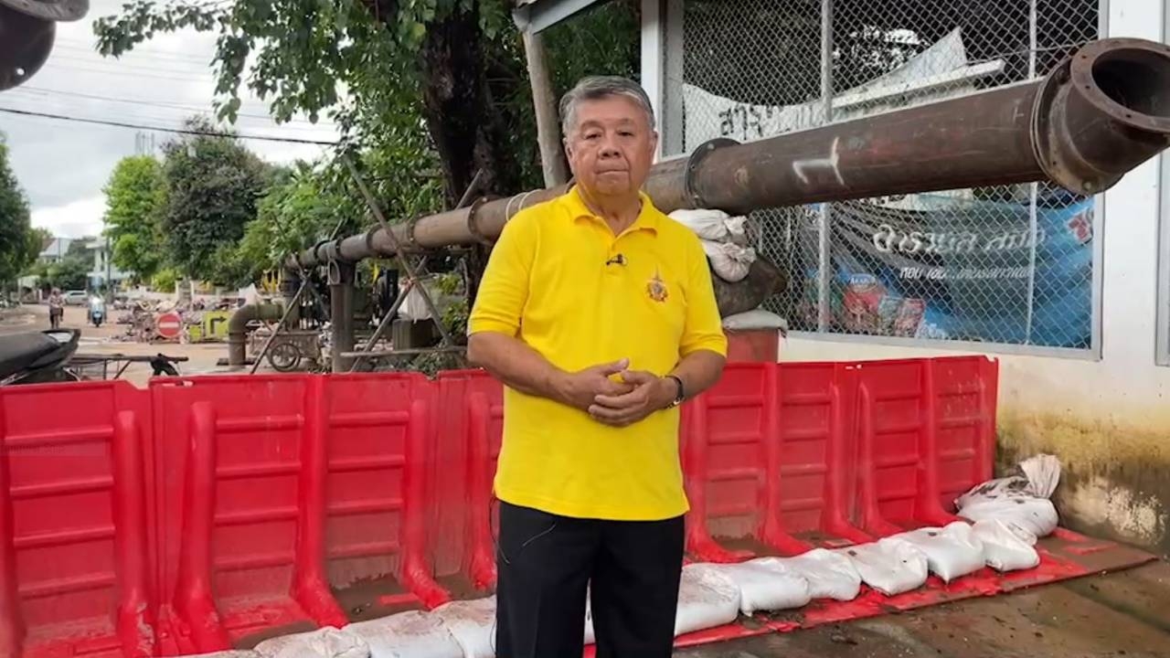 "นายกตี๋" แจงใช้นวัตกรรมรับมือน้ำท่วม หลังแม่น้ำน่านขึ้นสูงสุดในรอบ 100 ปี 