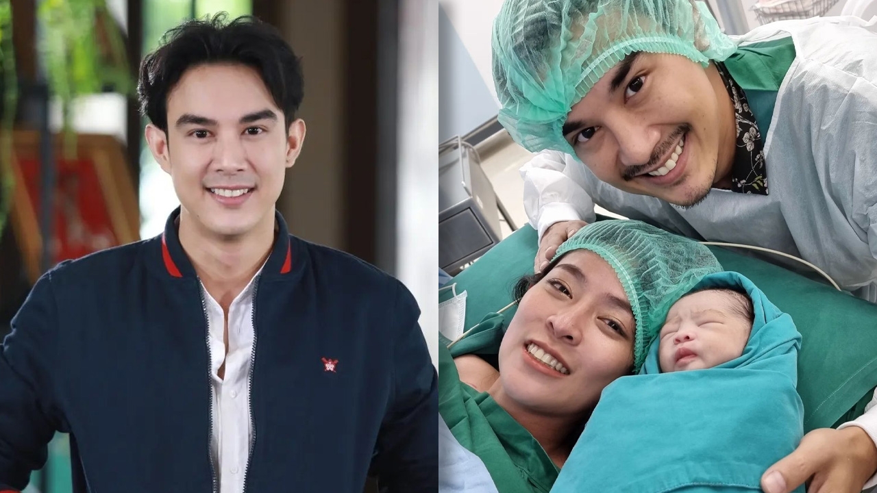 บอส โตนนท์ ทำเซอร์ไพรส์ เปิดตัวภรรยาและลูกครั้งแรก เพื่อนดาราร่วมยินดี