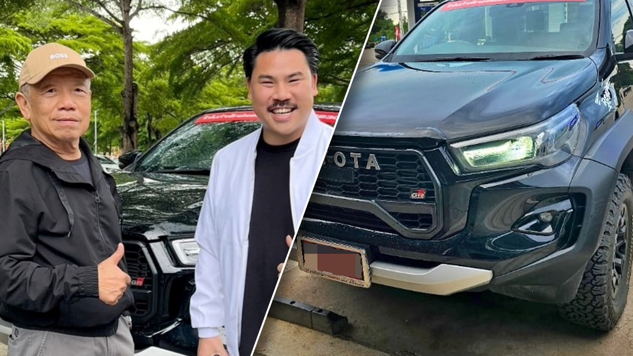 ชื่นชมคนใจบุญ สั่งรถป้ายแดงยกสูงให้ "กัน จอมพลัง" ใช้ช่วยเหลือน้ำท่วม จ.แพร่