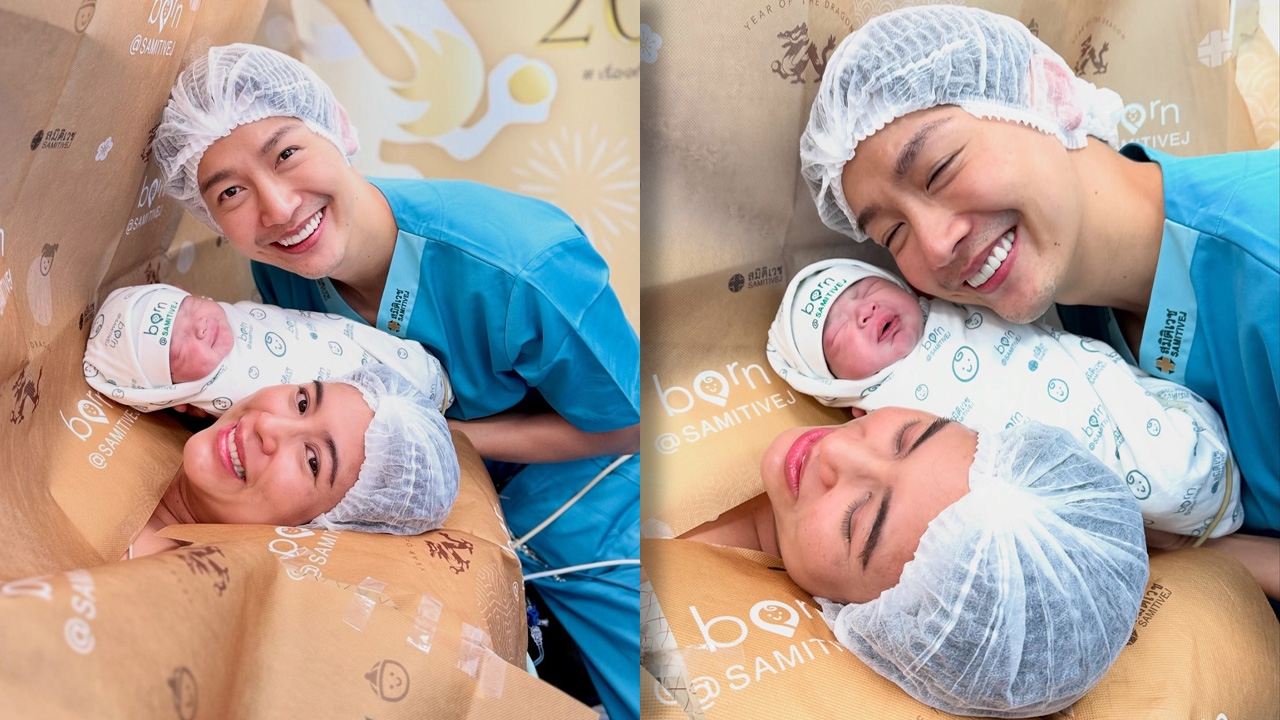 จุ๋ย คลอดลูกสาวแล้ว ตั้งชื่อ น้องเจเพิร์ล ด้าน พุฒ ให้กำลังใจไม่ห่าง
