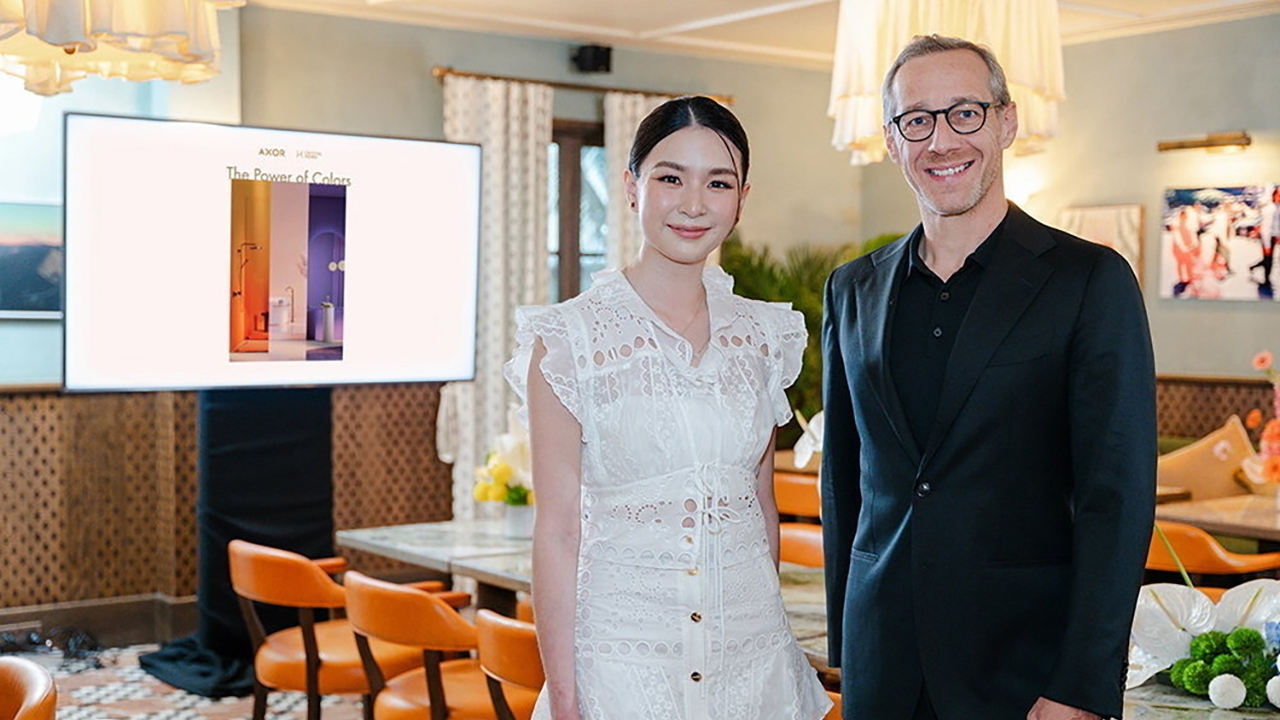 คริสตัลโฮมนำพลังสีผสานงานดีไซน์ สร้างห้องน้ำเป็นพื้นที่แห่งความสุนทรีย์