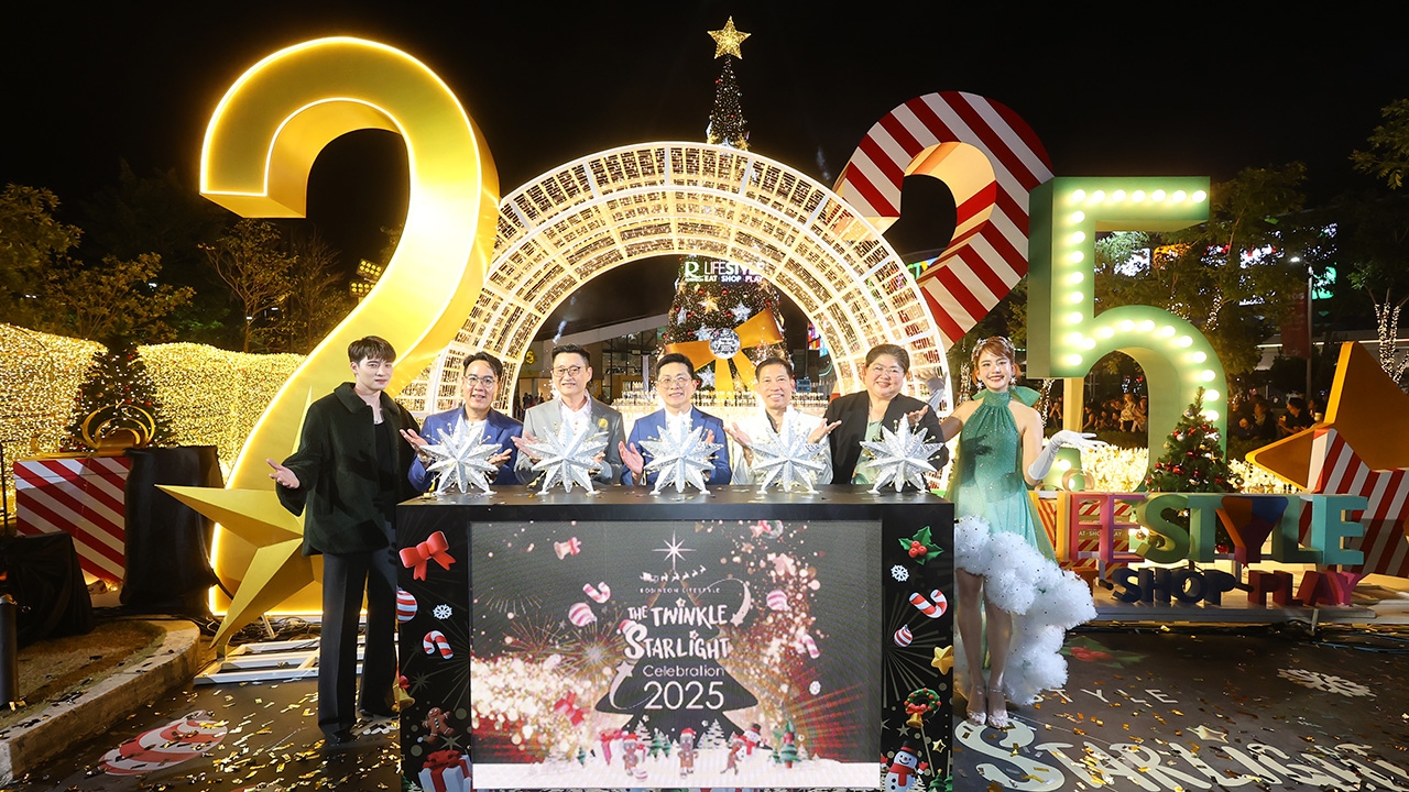 โรบินสันไลฟ์สไตล์ ฉลองเปิดไฟต้นคริสต์มาส ROBINSON LIFESTYLE THE TWINKLE STARLIGHT CELEBRATION 2025