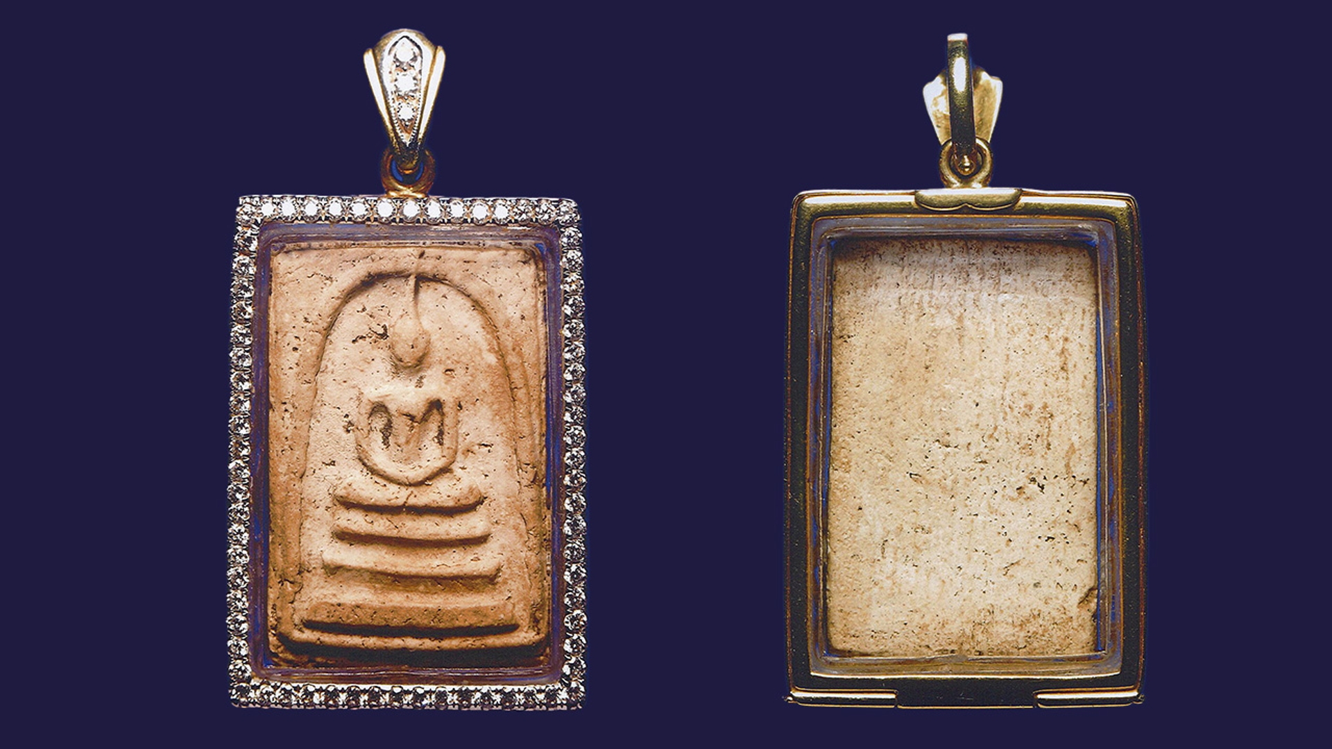 พระสมเด็จวัดระฆัง พระสมเด็จพิมพ์ใหญ่ วัดระฆัง ในตลับฝังเพชร?