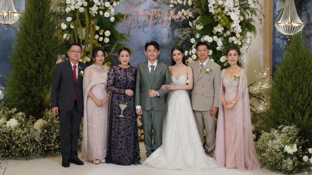 นายกฯ อิ๊งค์ ร่วมงานแต่ง “ลูกชายประเสริฐ” นักการเมือง-รมต.แห่ร่วมคึกคัก