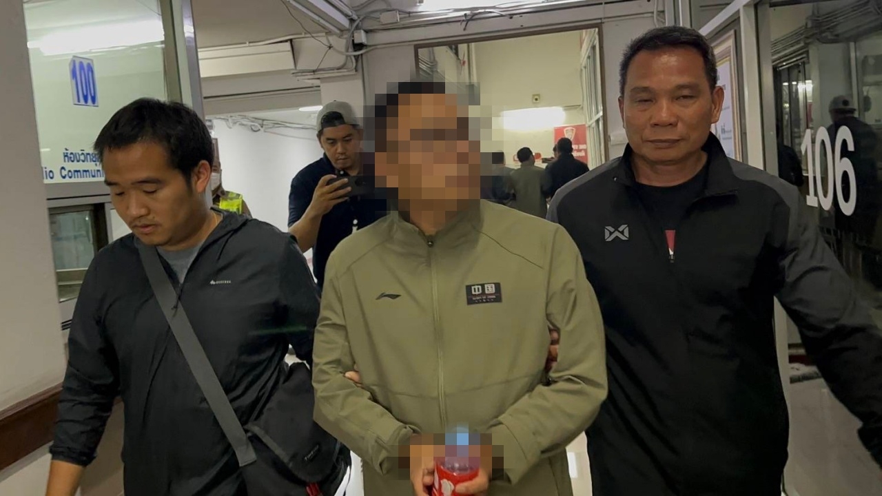 Police arrest one of five gang members robbing Chinese businessman of 12M baht