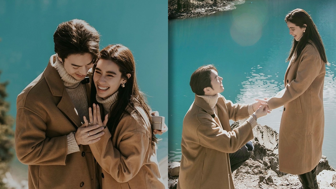 ย้อนเส้นทางรัก แม็ค วีรคณิศร์-วิว วรรณรท คบกันไม่ถึงปี คุกเข่าขอแต่งงานเลย