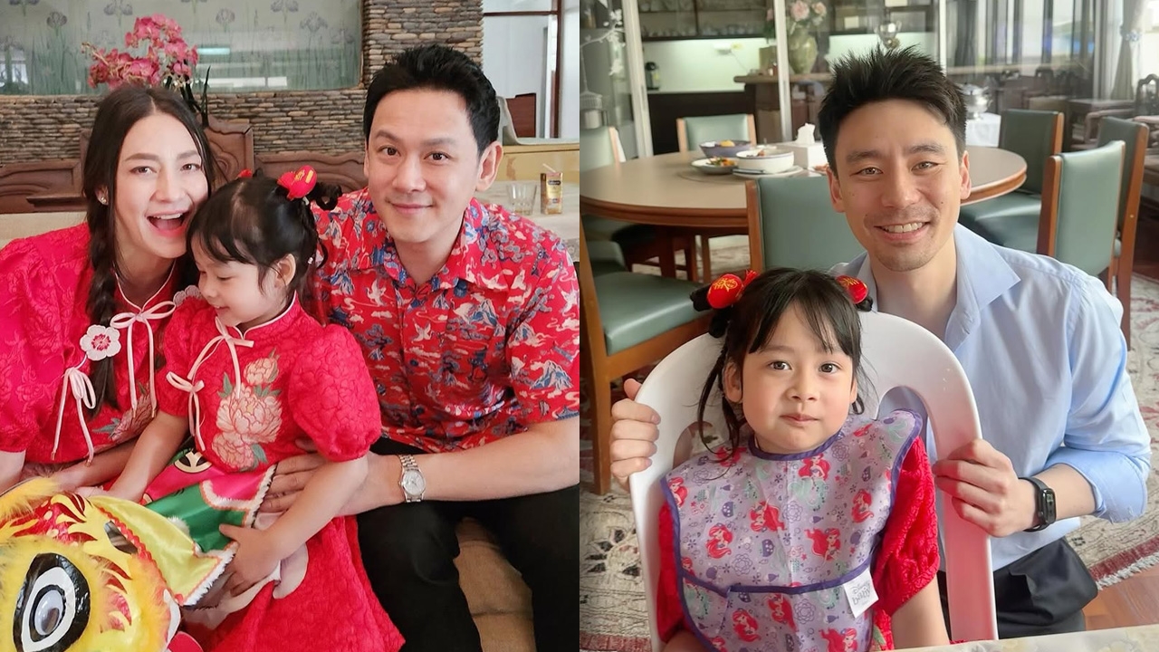 นาตาลี-ฟลุค พา น้องนาตาชา ไหว้บรรพบุรุษพร้อมครอบครัวใหญ่ วิล ชวิณ ก็มา