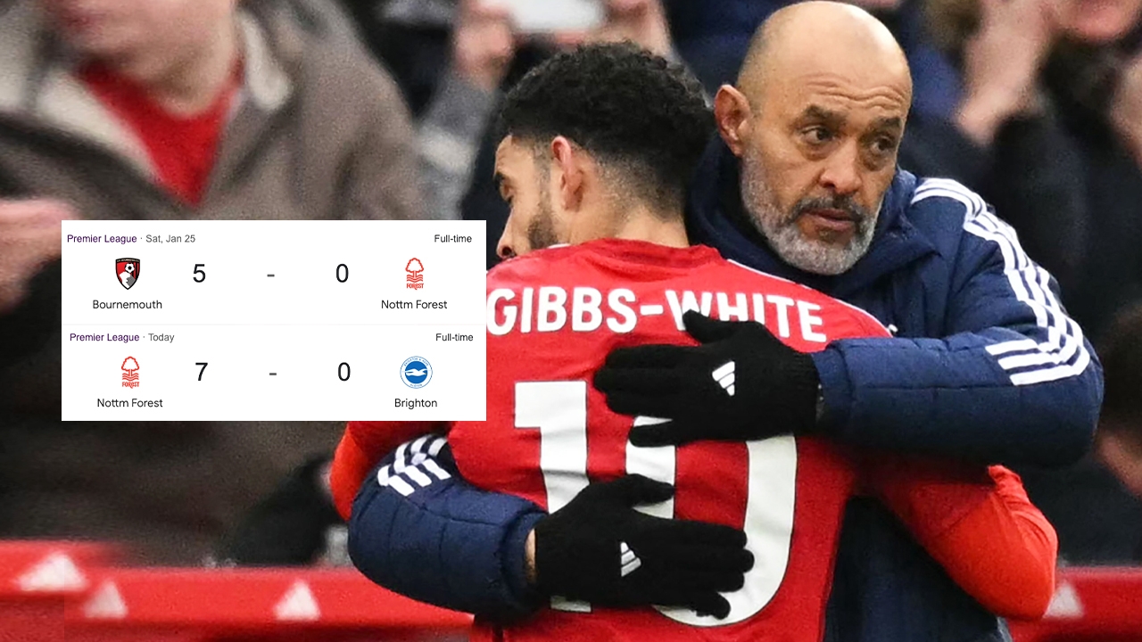 เปิดใจ “นูโน” ฟอเรสต์ ถล่ม ไบรจ์ตัน  7-0 คืนฟอร์มหลังโดน บอร์นมัธ อัดยับ 5-0