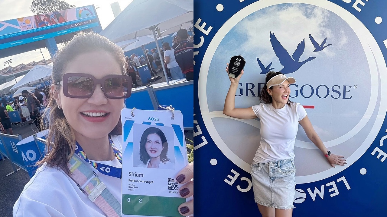 แอน สิเรียม สุดภูมิใจ คว้ารองชนะเลิศแข่งเทนนิส Australian Open 2025 