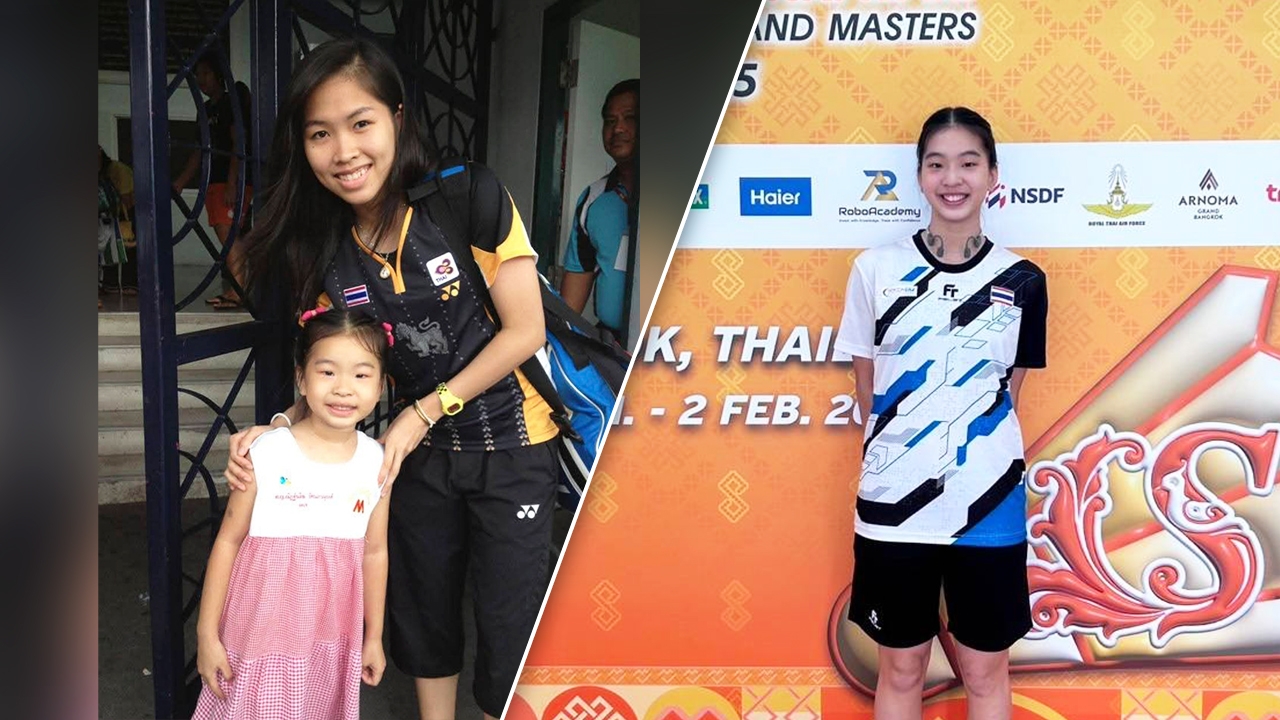 “พี่เมย์ เป็นแรงบันดาลใจของหนู” เจเจ ณัฏฐ์นลิน ปลื้มได้ลงแข่ง “เมย์ รัชนก” ไอดอลในวงการแบดมินตัน