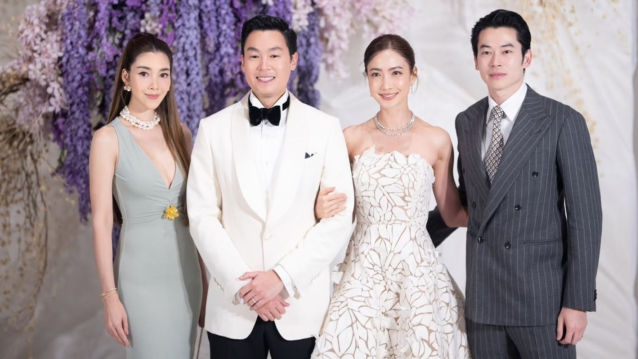 วุ้นเส้น โพสต์ภาพยินดีงานแต่ง ไฮโซณัย-แต้ว ณฐพร มิตรภาพยังสวยงามเสมอ