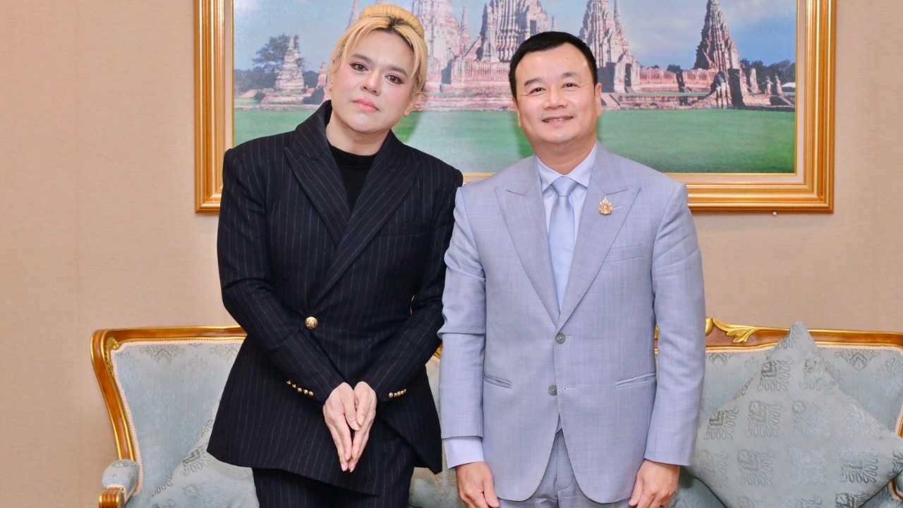 ปังแน่ เอ ศุภชัย เข้าพบ รมว.สรวงศ์ ผุดโปรเจกต์โปรโมตการท่องเที่ยว 