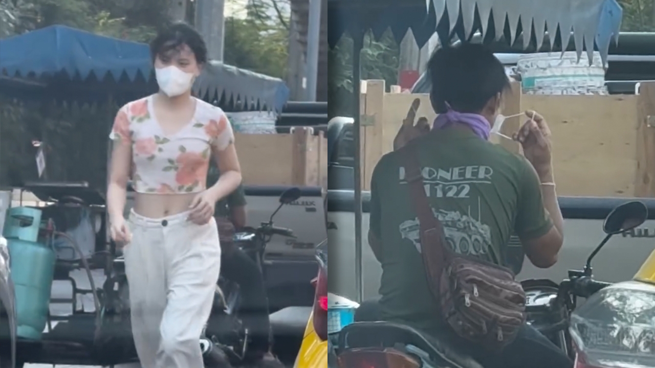 ไฮโซกี้ เผยคลิป มินนี่ ลงรถเอาแมสก์ไปให้พ่อค้า ชมสวยใจดีแบบนี้ไม่มีอีกแล้ว