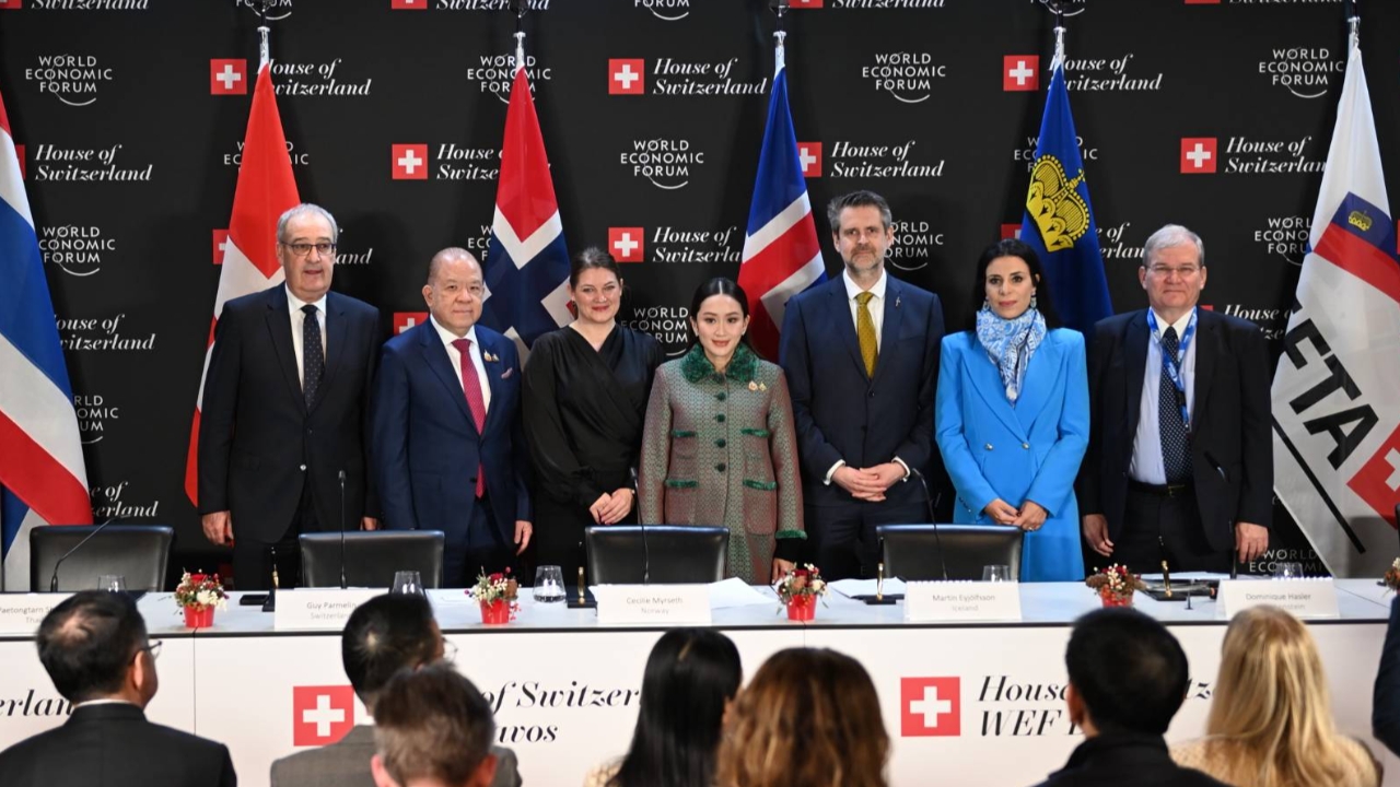 นายกฯ ร่วมพิธีลงนาม FTA ไทย-เอฟตา ฉบับแรกไทยกับยุโรป “พิชัย” เชื่อยุคทองของไทย