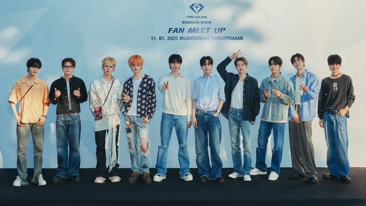 เหล่าทึเมสุดฟิน TREASURE แบรนด์แอมบาสเดอร์เมืองโบราณ เสิร์ฟความน่ารักล้นงาน