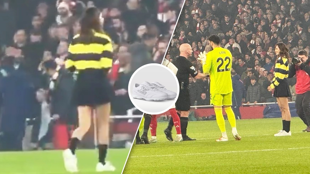 "ลิซ่า" รันวงการพรีเมียร์ลีก! มาพร้อมรองเท้า LV ที่มีแรงบันดาลใจจากรองเท้าสตั๊ด