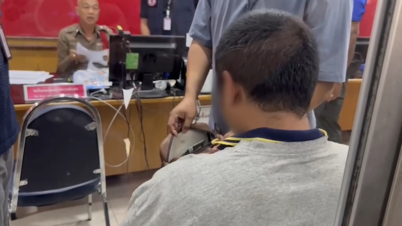 คุมตัว ผัวซ้อมสาวหัวบุบ ขู่จะพาคนมารุมโทรม ตรวจปัสสาวะเป็นสีม่วง