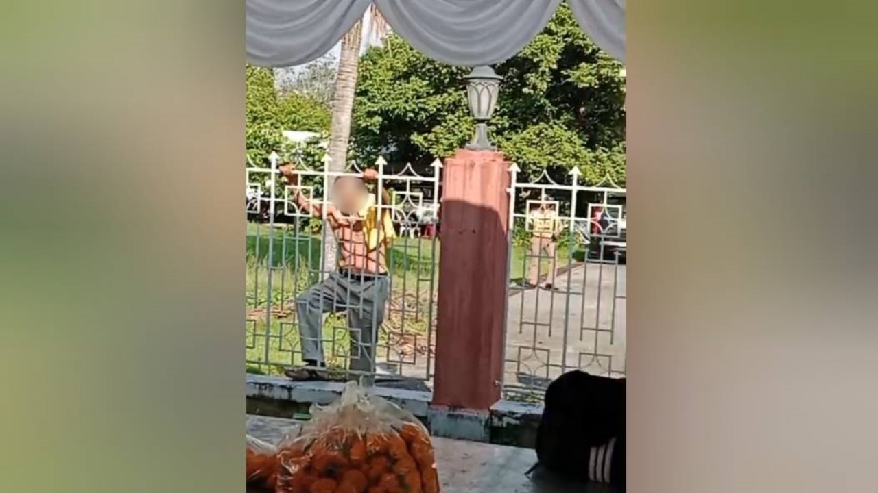 อดีตทหารคลั่ง ป่วนงานบวงสรวงศาลหลักเมืองนครศรีฯ ค้นรถเจอปืน-กระสุนเพียบ