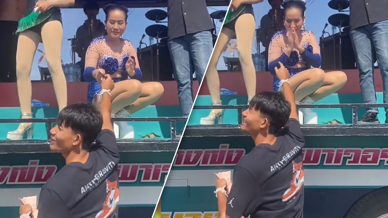หล่อ สปอร์ต ใจดี “ศุภณัฏฐ์” เปย์หมอลำ ชาวเน็ตแห่แซว ดูเขินๆนะ!