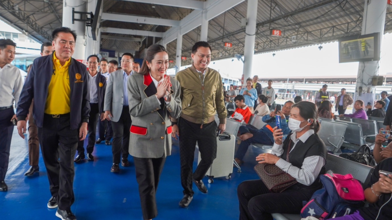 นายกฯ ตรวจความพร้อมหมอชิต หวังลดอุบัติเหตุปีใหม่