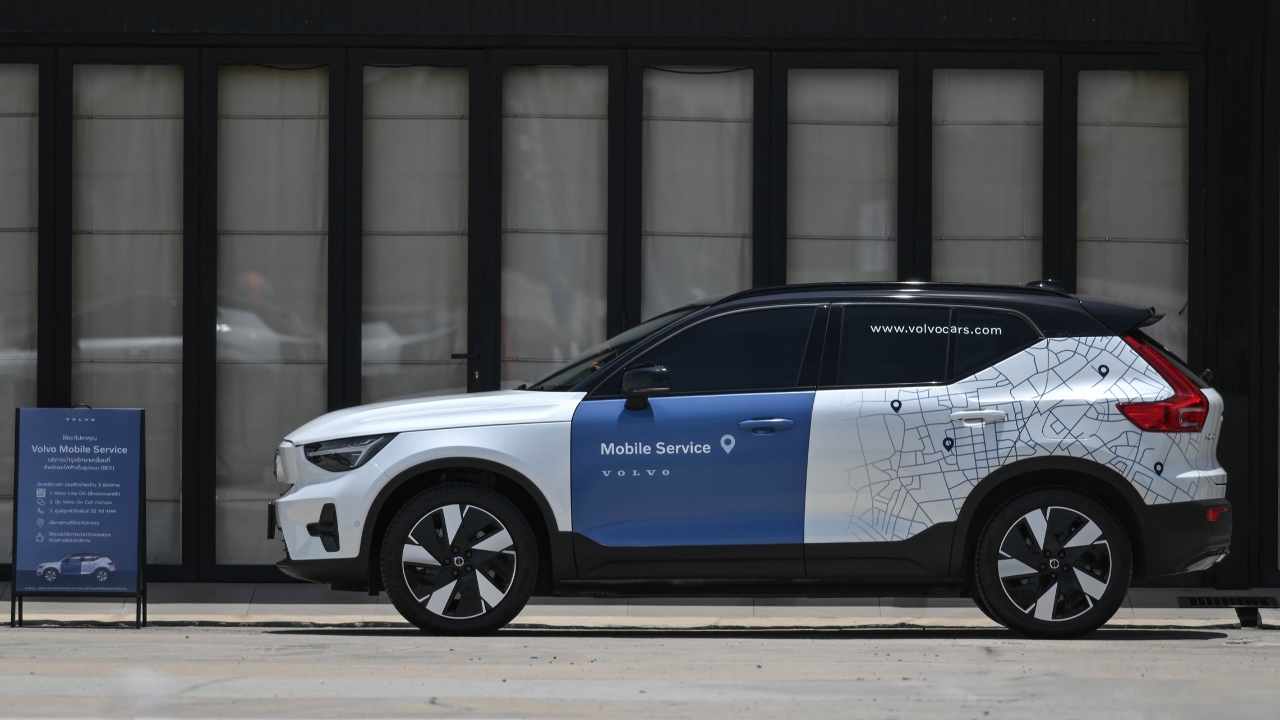 Volvo ดูแลลูกค้ารถยนต์ไฟฟ้า พร้อมให้บริการ Mobile Service เต็มรูปแบบ 