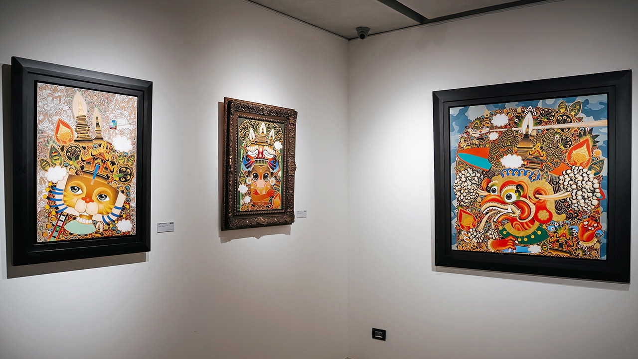 เติมความสุขรับปีใหม่ผ่านงานอาร์ต