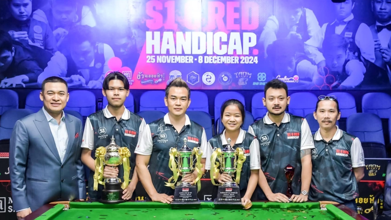3 แชมป์ ‘S1‘ รายการเงินล้าน S1 6 RED HANDICAP 2024