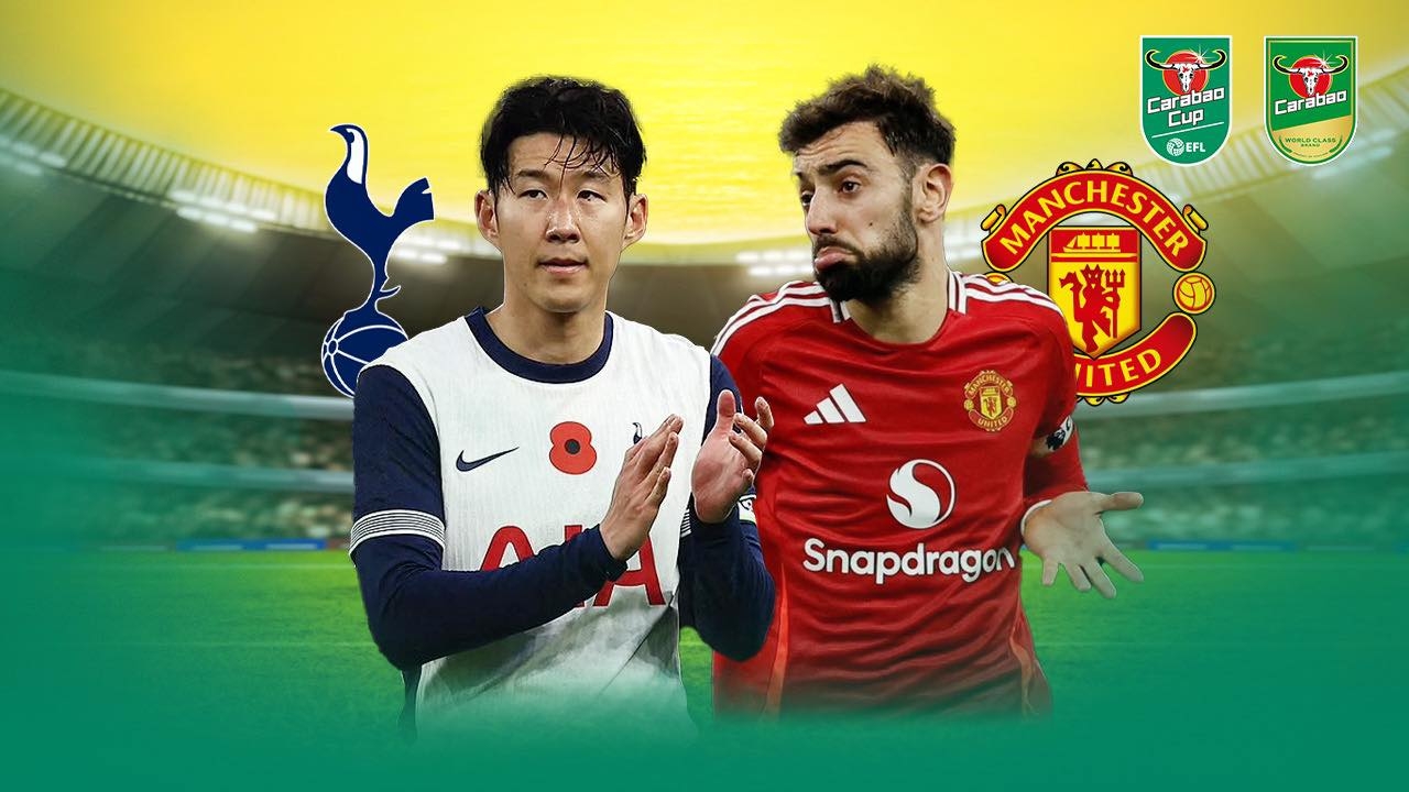  วิเคราะห์บอล คาราบาวคัพ รอบ 8 ทีม "สเปอร์ส" VS "แมนยูฯ" คาด 11 ตัวจริง ฟันธงผลแข่ง ช่องทางชมสด