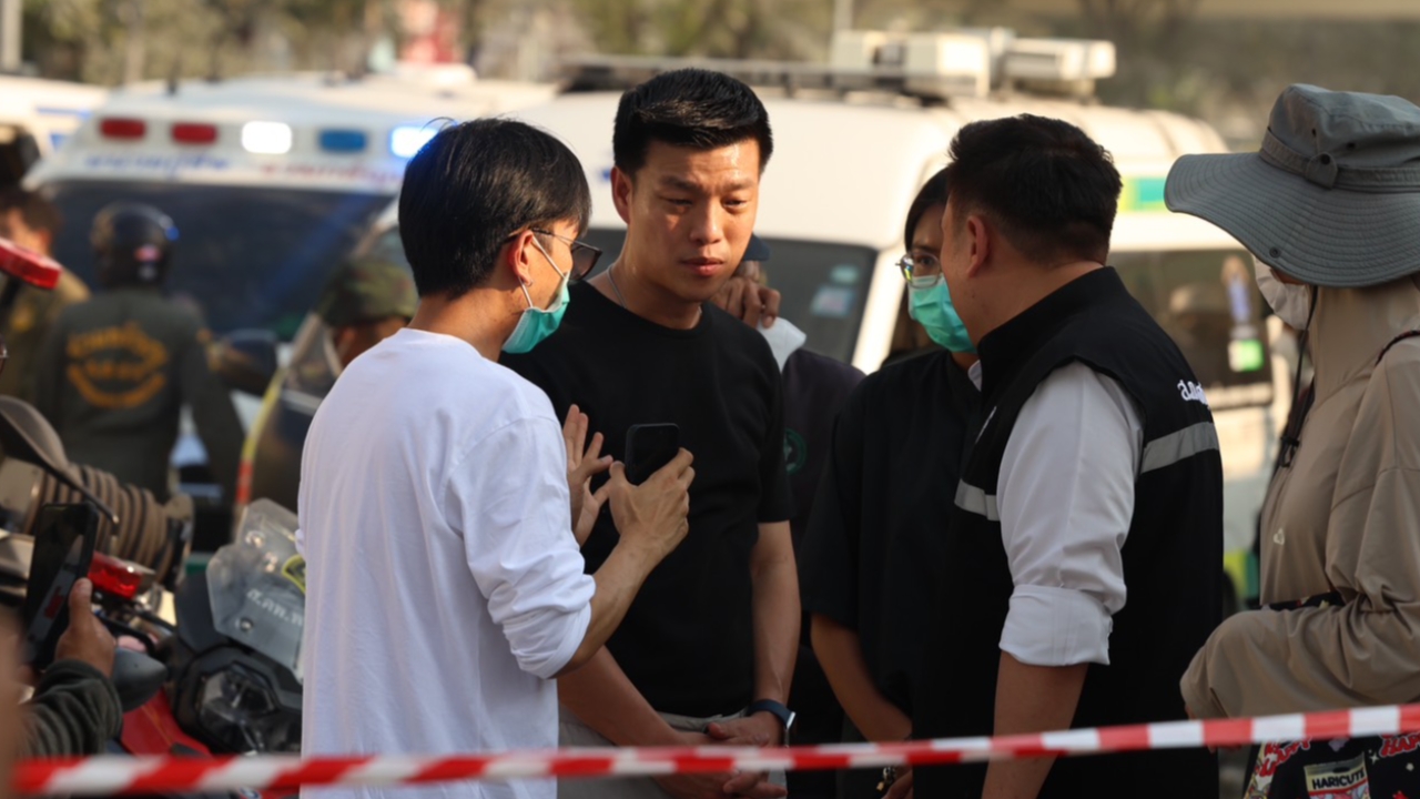 “เท้ง” ติดตามตึกถล่มแผ่นดินไหว ต้องเร่งช่วยผู้รอดชีวิต เผย ดับแล้ว 4 ราย