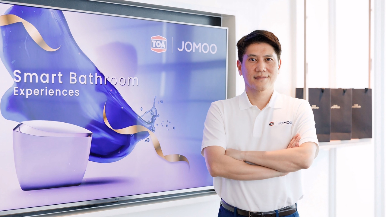 TOA จับมือ JOMOO บุกตลาดสุขภัณฑ์ไทย ตั้งเป้ายอดขาย 200 ล้านบาทใน 3 ปี