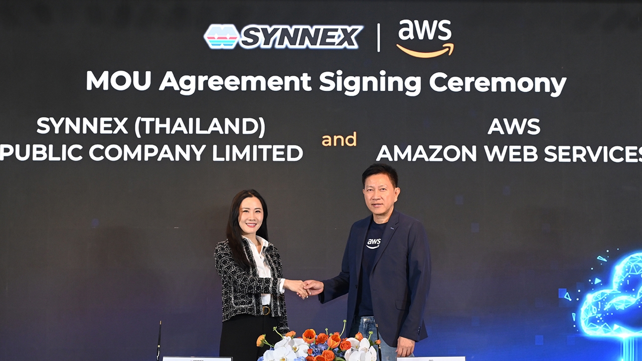 SYNNEX ยักษ์ใหญ่ไอทีไทย จับมือ AWS ขยายบริการคลาวด์ รุกตลาดต่างจังหวัด ช่วยธุรกิจท้องถิ่น