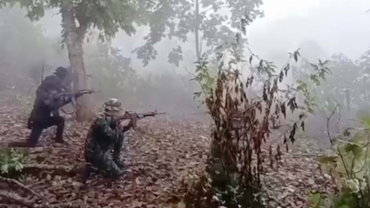 ยิงสนั่นป่า ทหารปะทะแก๊งยาเสพติด 2 วัน ปลิดชีพคนร้าย 3 ศพ ยึดยาบ้าเต็มเป้