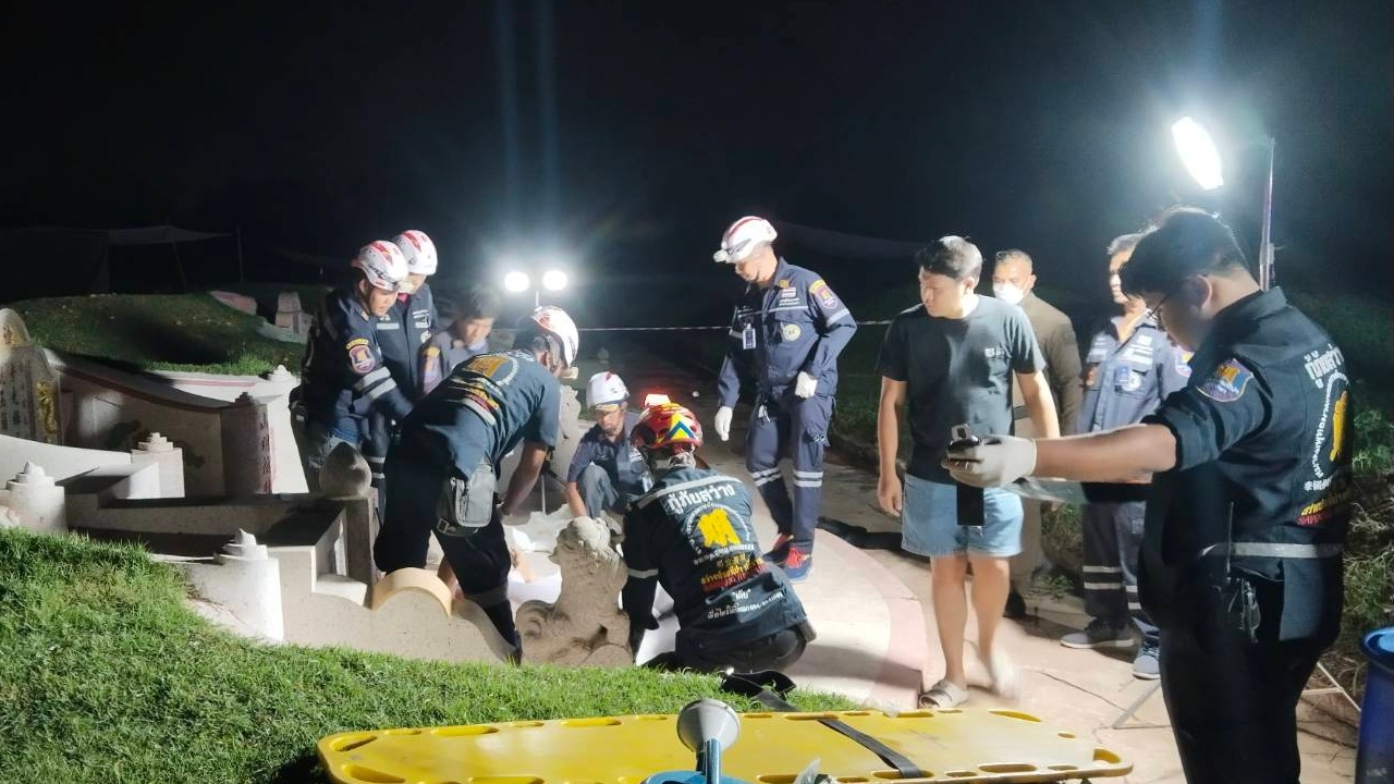 คนร้ายบุกยิง 5 นัด "คนงานดูแลฮวงซุ้ย" ดับคาที่ ตำรวจมุ่งปมขัดแย้งมรดกที่ดิน