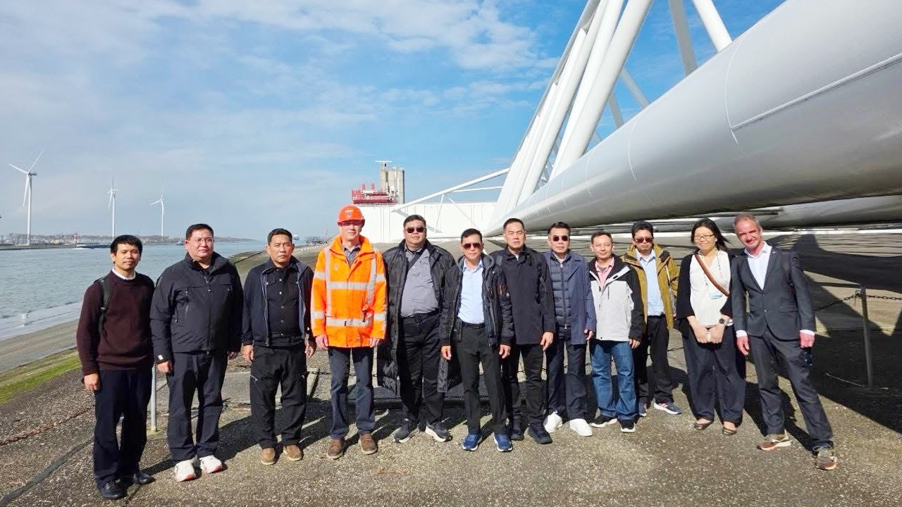 อธิบดีกรมชลฯเยือนเนเธอร์แลนด์ ศึกษาต้นแบบการจัดการน้ำระดับโลก เสริมแกร่งระบบชลประทานไทยเพื่ออนาคต